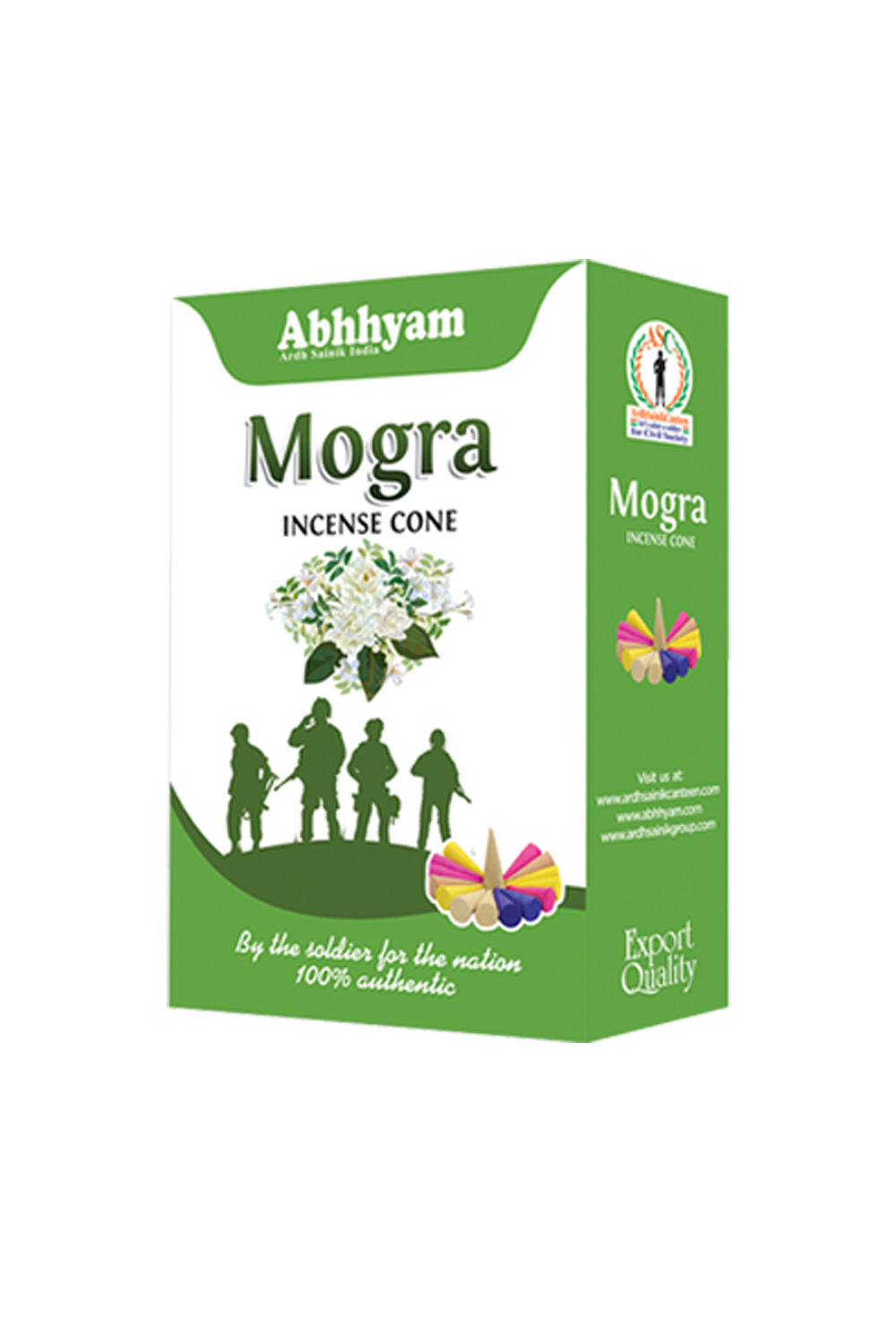 Abhhyam Mogra Cone 60gm