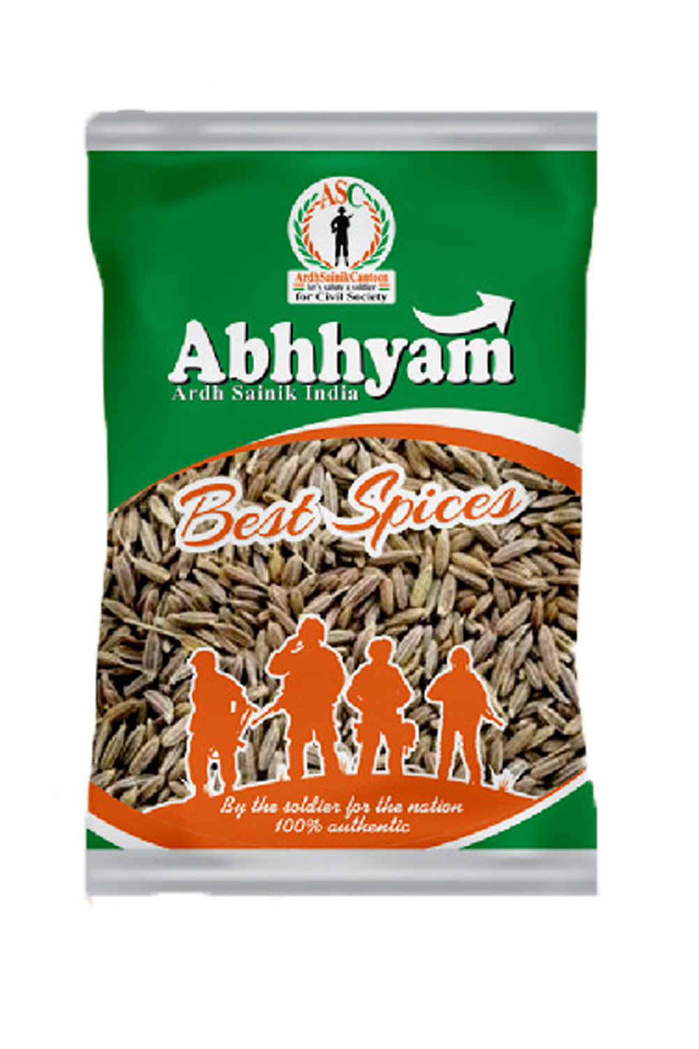 Ardh Sainik India Jeera (Cumin Seeds) 100Gm
